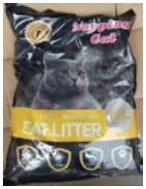 Napping Cat Bentonite Cat Litter packaging
