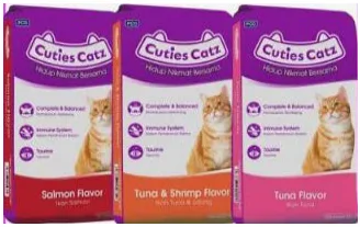 Cutiez Cat packaging