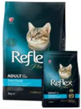 Reflex Plus Plus Adult Sterilised Salmon packaging